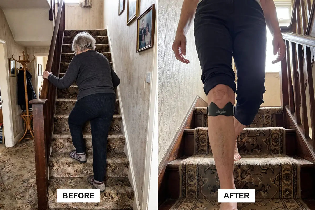 You Feel the Difference on the First Staircase
